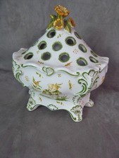 BEAU PIQUE-FLEURS en faïence