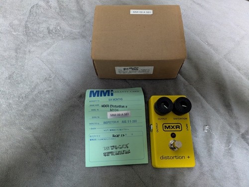 Pédale effets guitare mxr - d'effets,