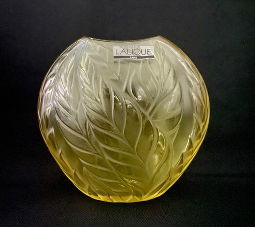 Lalique filicaria yellow - lalique,