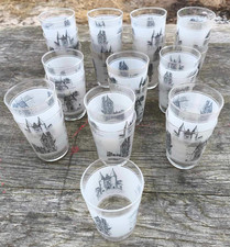 Lot de 25 verres à jus / vin