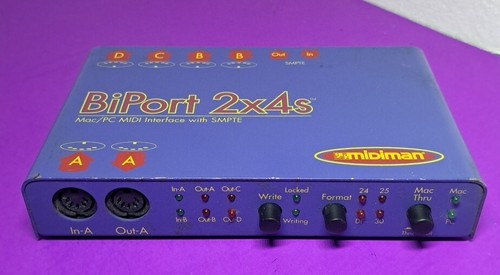 Midiman biport 2x4s mac - 2x4s, mac/pc
