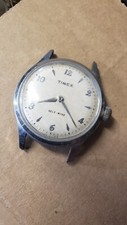 Vintage 1958 60's Timex Viscount US Temps à Remontage Automatique Watch W /