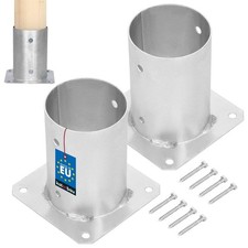 ® 2X Support De Poteau Ø 100