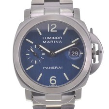 PANERAI Luminor Marina PAM00069 Date blue Dial Automatic Men's Watch C#141813