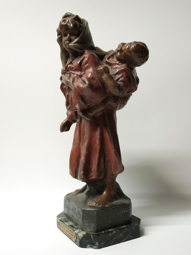 Ancienne charmante sculpture - charmante,