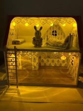 Sylvanian Families Raspberry Village Cottage Remake - Intérieur terminé