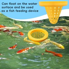 Distributeur de nourriture conique pour poissons d'aquarium Distributeur