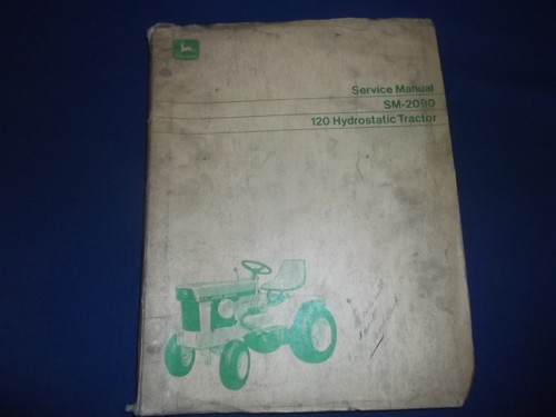 John deere 120 - 120, hydrostatic