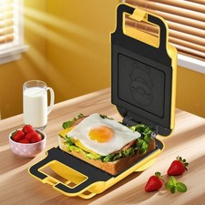 Gaufrier Électrique Machine à Sandwichs Fer à Gaufres Appareil à