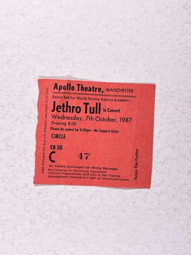 Billet jethro tull original - billet,