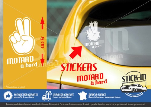 Autocollant sticker motard a - autocollant,
