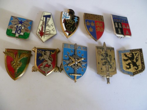 Lot insignes militaire - lot,