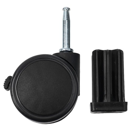 Roues roulette style - de, tige