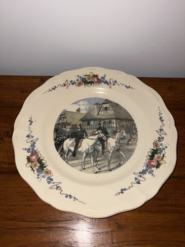 Sarreguemines obernai assiette - sarreguemines,