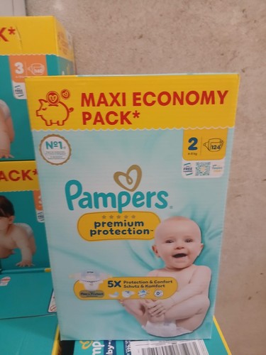 Couches pampers taille 124 - couches, 2,124