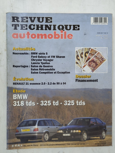 Revue technique bmw - technique, 318