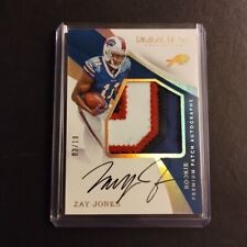 #2/10 Zay Jones Gold Rookie Patch Auto 2017 Panini Immaculate ECU Bills Jaguars 