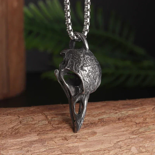 Marteau viking doré gravé - marteau,