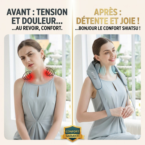 Soulagement douleurs cou - soulagement,