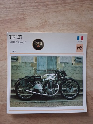 Terrot 500 rcp paliers 1935 - rcp,