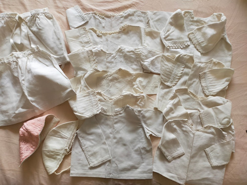 Linge ancien pour bebe - linge,