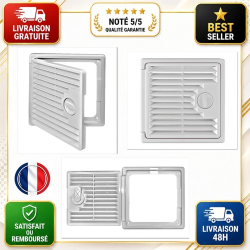 Trappe visite avec grille - trappe,
