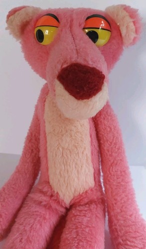 Peluche 42cm panthère rose - peluche,