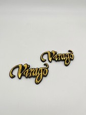 Yamaha Virago Emblem XV125 XV250 XV535 Gold 2 Piece #14096