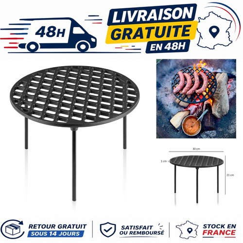 Grille barbecue fonte 3 - cm,