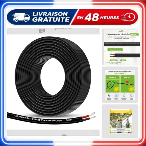 Câble solaire offgridtec 2 - câble,