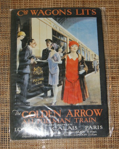 Plaque tole peinte - , compagnie