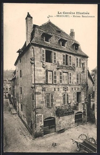 Cpa beaulieu corrèze maison - beaulieu, /corrèze,