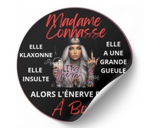 Stickers Pour Voiture Madame