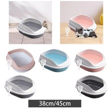 Litière pour chat à dessus