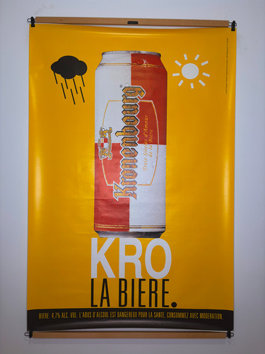 Affiche kronenbourg kro - affiche, la