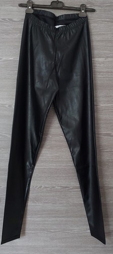 Legging effet cuir - effet,