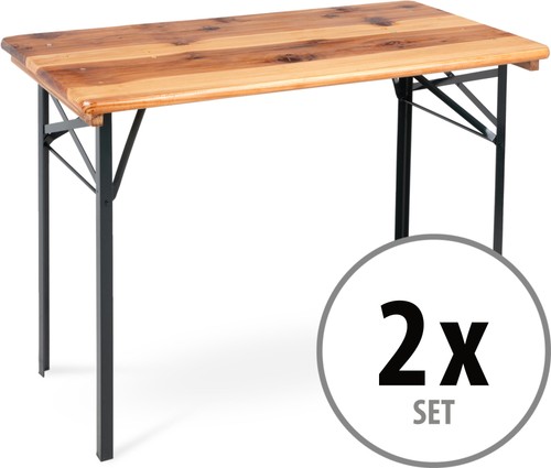 Table jardin terasse - 2x,