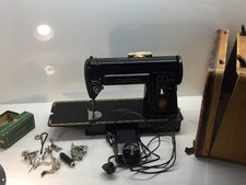 VINTAGE Singer 301 Slant Needle Sewing Machine Black with Original Case