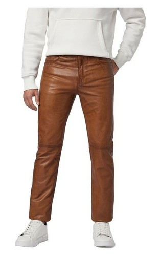 Pantalon moto cuir - pantalon,