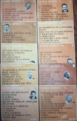 Georges brassens tours - georges, 10