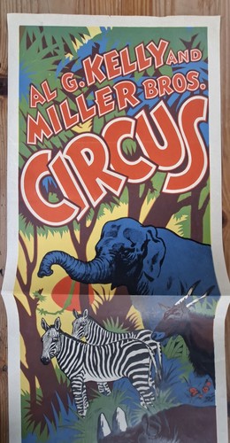 Affiche ancienne cirque circus - affiche,