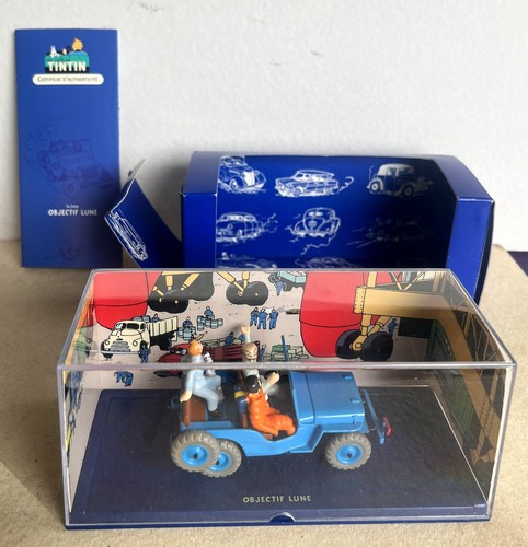 Tintin jeep objectif lune - jeep, d'objectif