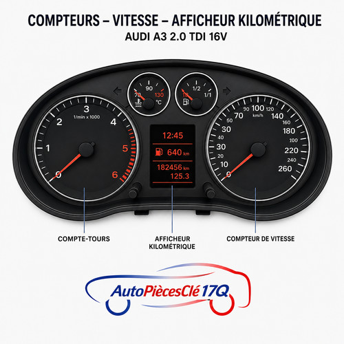 Compteurs vitesse afficheur - de,