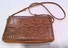 SAC POCHETTE VINTAGE PYTHON