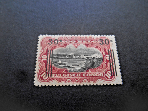 Timbre congo belge colonie - ,