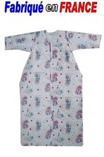 Gigoteuse turbulette Hiver de 70 à 130 cms Ref.licornes  NEUVE manches amovibles