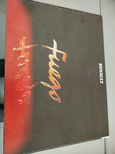 Renault fuego catalogue 1981 - renault,