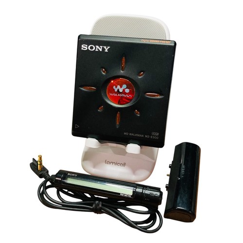 Sony walkman e500 noir - md, mz-e500