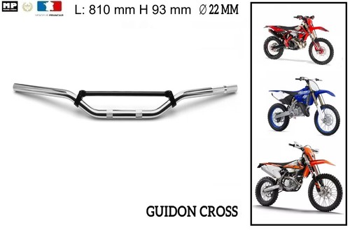Guidon moto cross cyclo - cross,