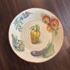 Williams Sonoma Jardin Potager 14.5” Pasta Serving Bowl Made in Italy
